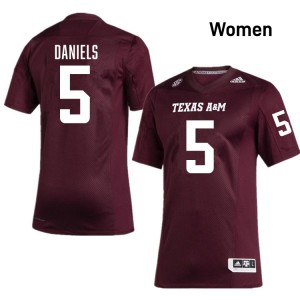 #5 Amari Daniels Texas A&M Maroon Women Jerseys NCAA College Football 864066-906