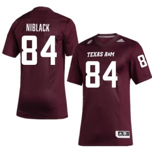 #84 Amari Niblack TAMU Maroon Men Jersey High School College Football 877341-386