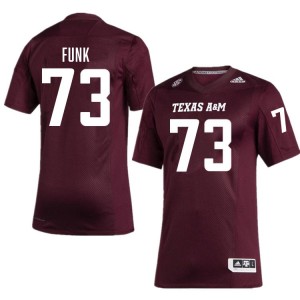 #73 Ashton Funk Aggies Maroon Men Jersey Embroidery College Football 610924-386