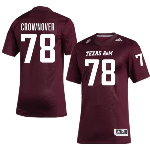 #78 Dametrious Crownover Texas A&M Aggies Maroon Mens Jersey Alumni College Football 262456-959