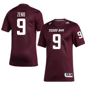 #9 Jacob Zeno Aggies Maroon Mens Jerseys Official College Football 367574-247