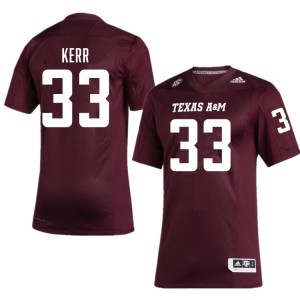 #33 Jarred Kerr Aggies Maroon Men Jerseys Alumni College Football 835622-766