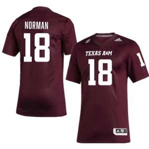 #18 TK Norman Texas A&M Maroon Men's Jersey Player College Football 451352-527